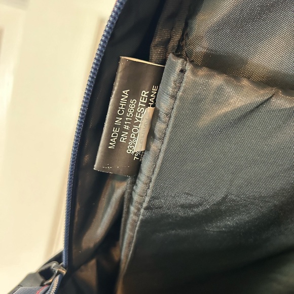 Captain Marvel Backpack Bookbag Adjustable Straps Multi Pocket Red Navy Unisex - Picture 12 of 14